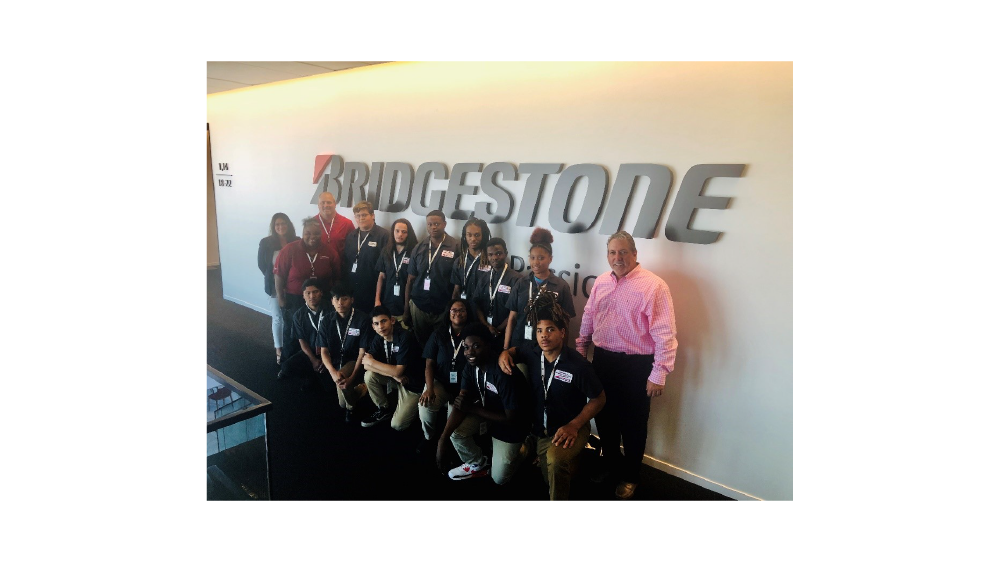 Maplewood high students tour bridgestone Tower in nashville